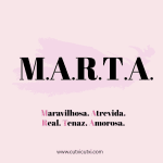 nome marta