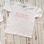 tshirt com nome